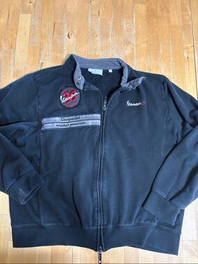 Black Full-Zip Men's Jacket